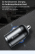 Автомобільний зарядний пристрій BASEUS Tiny Star Mini PPS Type-C QC (VCHX-B0G) - Grey