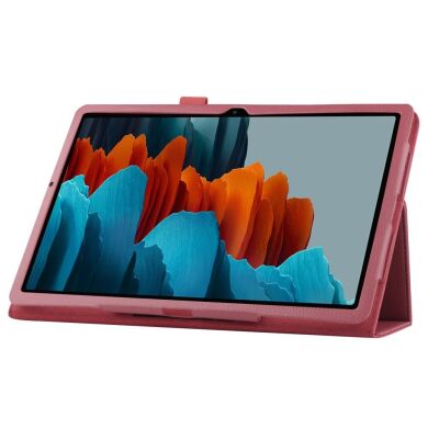 Чехол Deexe Folder Style для Samsung Galaxy Tab S7 Plus (T970/975) / S8 Plus (T800/806) - Rose