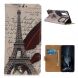 Чехол Deexe Life Style Wallet для Samsung Galaxy A02 (A022) - Tower and Letters. Фото 1 из 6