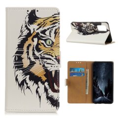 Чохол Deexe Life Style Wallet для Samsung Galaxy M51 (M515) - Tiger Face