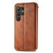 Чехол Deexe Rhombus Wallet для Samsung Galaxy S26 Ultra (S948) - Brown. Фото 5 из 6