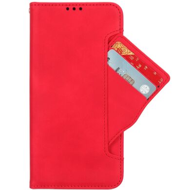 Чехол Deexe Wallet Stand для Samsung Galaxy A07 (A075) - Red