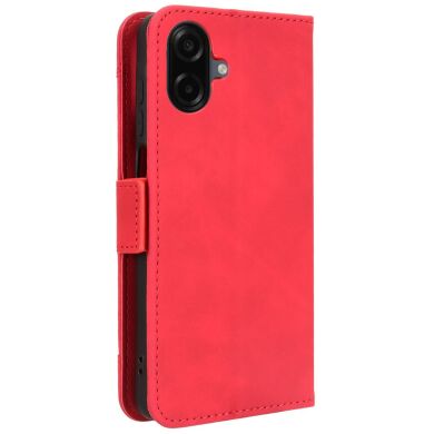 Чехол Deexe Wallet Stand для Samsung Galaxy A07 (A075) - Red