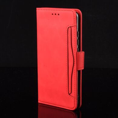 Чехол Deexe Wallet Stand для Samsung Galaxy A07 (A075) - Red