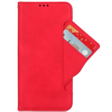 Чохол Deexe Wallet Stand для Samsung Galaxy A56 (A566) - Red