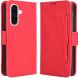 Чохол Deexe Wallet Stand для Samsung Galaxy A56 (A566) - Red