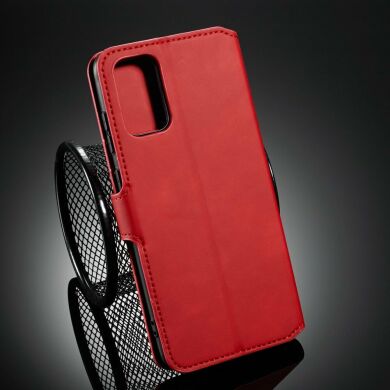 Чохол DG.MING Retro Style для Samsung Galaxy S20 Plus (G985) - Red
