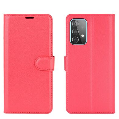 Чохол-книжка Deexe Book Type для Samsung Galaxy A52 (A525) / A52s (A528) - Red