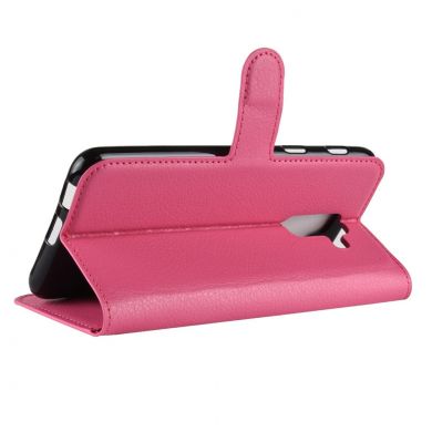 Чохол-книжка Deexe Book Type для Samsung Galaxy A6+ 2018 (A605) - Малиновий