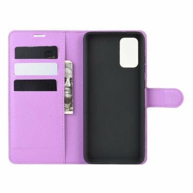 Чехол-книжка Deexe Book Type для Samsung Galaxy S20 (G980) - Purple