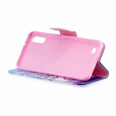 Чохол-книжка Deexe Color Wallet для Samsung Galaxy A10 (A105) - Two Swinging Owls