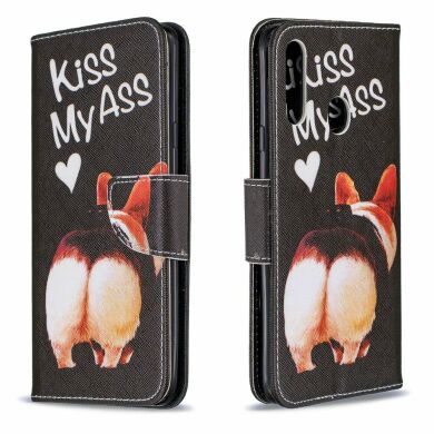 Чехол-книжка Deexe Color Wallet для Samsung Galaxy A20s (A207) - Corgi