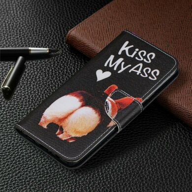 Чехол-книжка Deexe Color Wallet для Samsung Galaxy A20s (A207) - Corgi