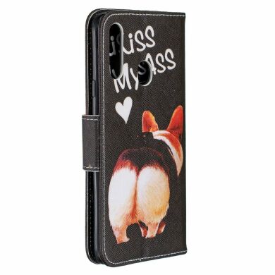 Чехол-книжка Deexe Color Wallet для Samsung Galaxy A20s (A207) - Corgi