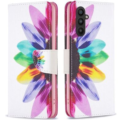 Чохол-книжка Deexe Color Wallet для Samsung Galaxy A24 (A245) - Sunflower