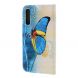 Чехол-книжка Deexe Color Wallet для Samsung Galaxy A7 2018 (A750) - Blue Butterfly. Фото 3 из 5