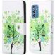 Чехол-книжка Deexe Color Wallet для Samsung Galaxy M52 (M526) - Green Tree. Фото 1 из 6