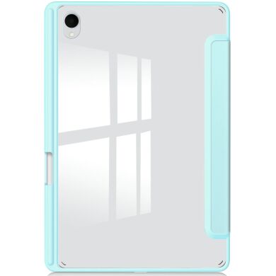 Чехол-книжка Deexe Crystal Back для Samsung Galaxy Tab S11 (X730/X736) - Baby Blue