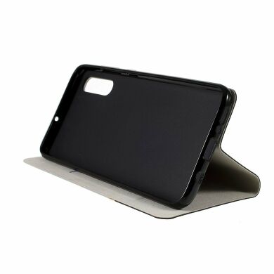 Чохол-книжка Deexe Lines Texture для Samsung Galaxy A70 (A705), Grey