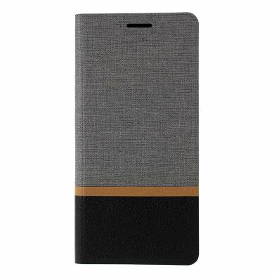 Чохол-книжка Deexe Lines Texture для Samsung Galaxy A70 (A705), Grey