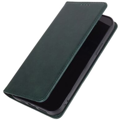 Чехол-книжка Deexe Wallet Case для Samsung Galaxy M35 (M356) - Midnight Green