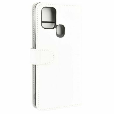 Чехол-книжка Deexe Wallet Style для Samsung Galaxy A21s (A217) - White