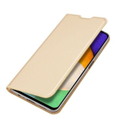 Чехол-книжка DUX DUCIS Skin Pro для Samsung Galaxy A03s (A037) - Gold