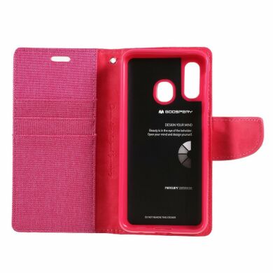 Чохол-книжка MERCURY Canvas Diary для Samsung Galaxy A40 (А405), Rose