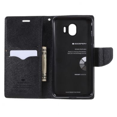 Чохол-книжка MERCURY Fancy Diary для Samsung Galaxy J4 2018 (J400), Black