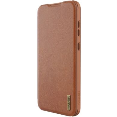 Чохол-книжка NILLKIN Qin Pro для Samsung Galaxy A56 (A566) - Brown