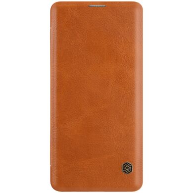 Чохол-книжка NILLKIN Qin Series для Samsung Galaxy S10, Brown