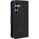 Чехол-книжка с кармашками Deexe Wallet Stand для Samsung Galaxy S26 FE - Black. Фото 7 из 15