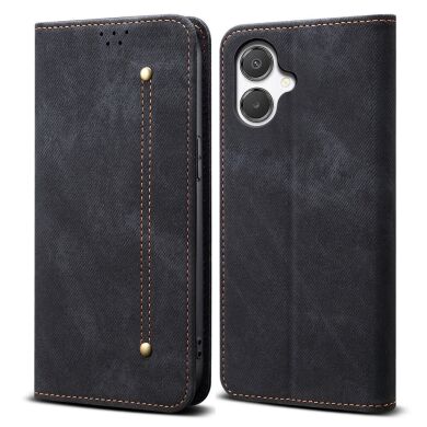 Чехол-книжка UniCase Jeans Wallet для Samsung Galaxy A07 (A075) - Black
