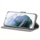 Чехол LC.IMEEKE Wallet Case для Samsung Galaxy S21 FE (G990) - Grey. Фото 4 из 10