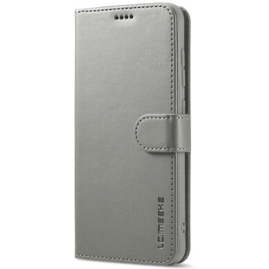 Чехол LC.IMEEKE Wallet Case для Samsung Galaxy S21 FE (G990) - Grey