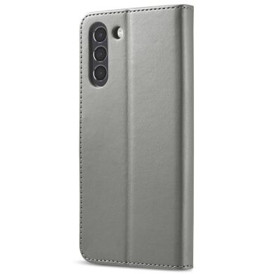 Чехол LC.IMEEKE Wallet Case для Samsung Galaxy S21 FE (G990) - Grey