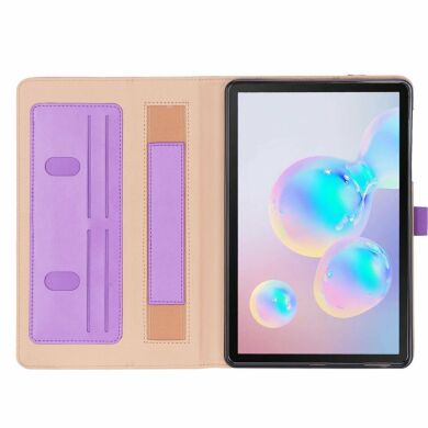 Чохол UniCase Business Style для Samsung Galaxy Tab S6 lite / S6 Lite (2022/2024) - Purple