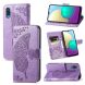 Чехол UniCase Butterfly Pattern для Samsung Galaxy A02 (A022) - Purple. Фото 4 из 10