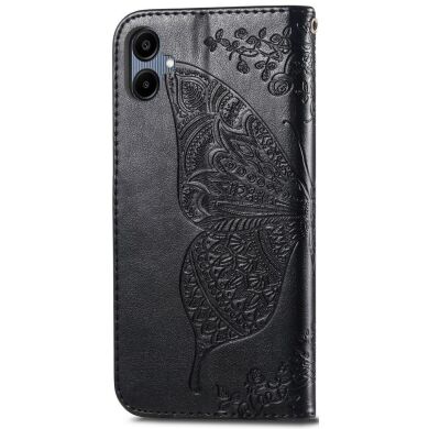 Чохол UniCase Butterfly Pattern для Samsung Galaxy A06 (A065) - Black