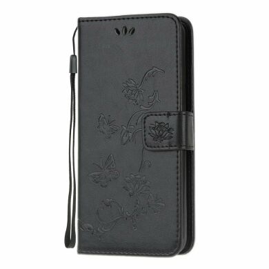 Чехол UniCase Butterfly Pattern для Samsung Galaxy A10s (A107) - Black