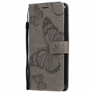 Чехол UniCase Butterfly Pattern для Samsung Galaxy A10s (A107) - Grey