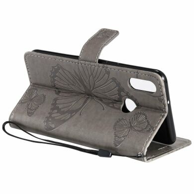 Чехол UniCase Butterfly Pattern для Samsung Galaxy A10s (A107) - Grey