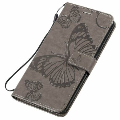Чехол UniCase Butterfly Pattern для Samsung Galaxy A10s (A107) - Grey