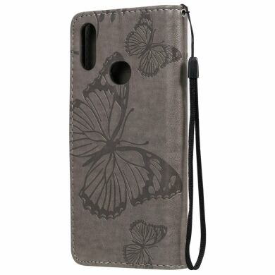 Чехол UniCase Butterfly Pattern для Samsung Galaxy A10s (A107) - Grey