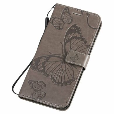 Чохол UniCase Butterfly Pattern для Samsung Galaxy A51 (А515) - Grey