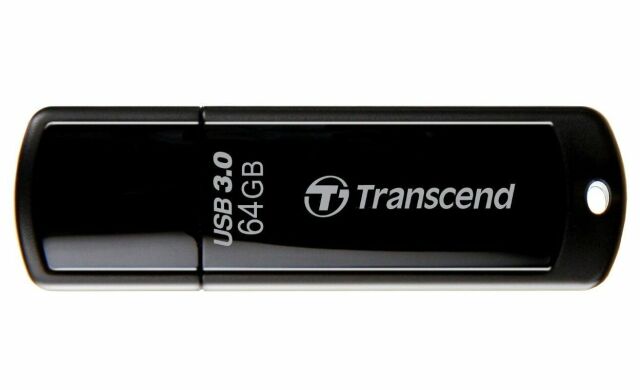 Флеш-память Transcend JetFlash 700 64GB USB 3.0 - Black