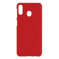 Пластиковый чехол Deexe Hard Shell для Samsung Galaxy M20 (M205) - Red