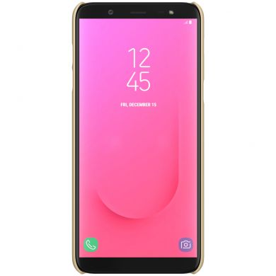 Пластиковий чохол NILLKIN Frosted Shield для Samsung Galaxy J8 2018 (J810) - Gold