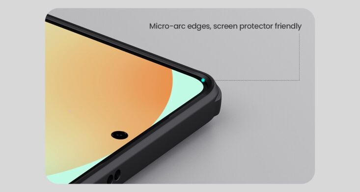 Пластиковый чехол NILLKIN Frosted Shield Pro для Samsung Galaxy S25 Edge (S937) - Black