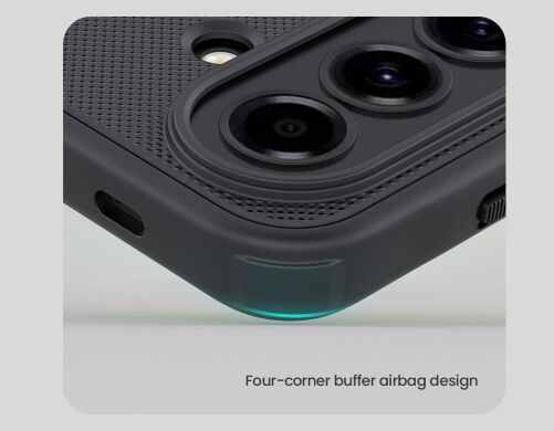 Пластиковий чохол NILLKIN Frosted Shield Pro Magnetic для Samsung Galaxy A57 (A576) - Black